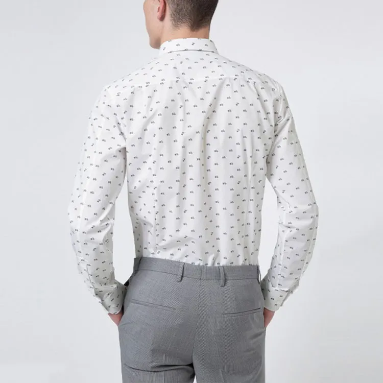 HUGO BOSS Shirts Men White-3