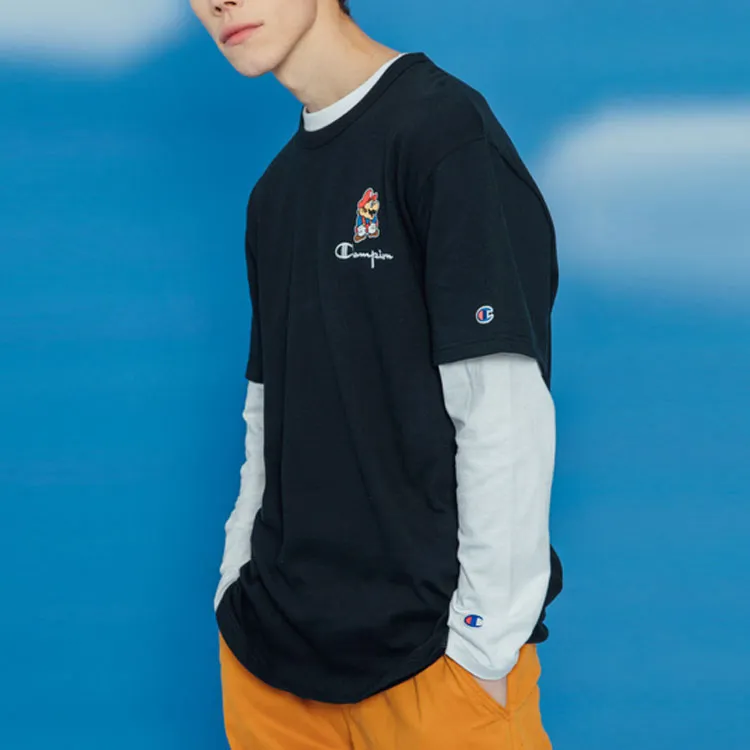 Mario Spagolla X Champion T-Shirts Unisex-2