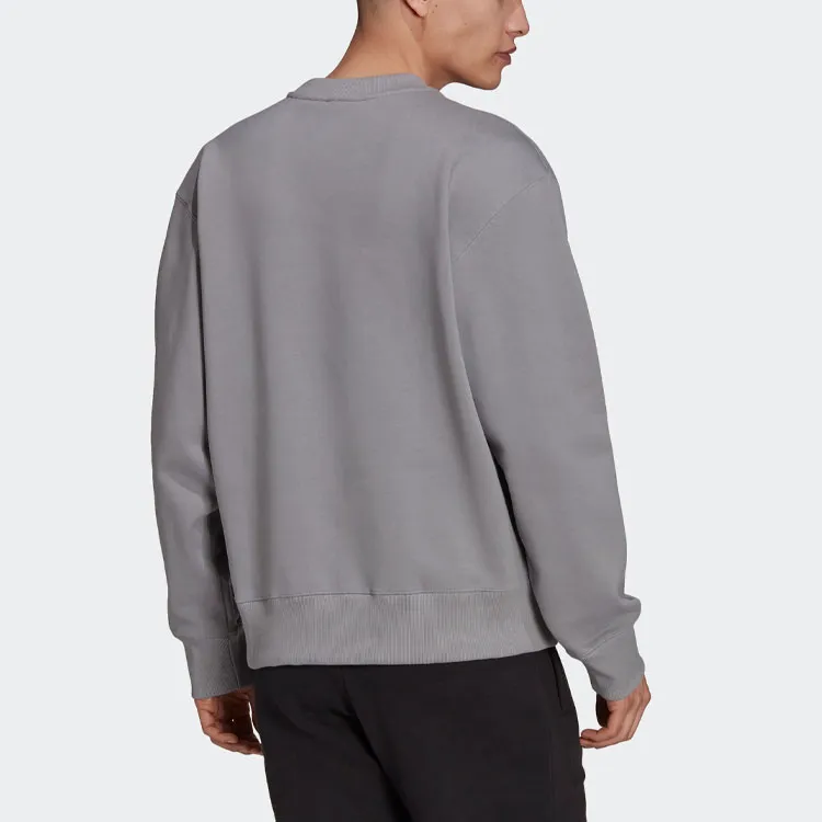 Adidas Originals C CREW Sweatshirts Men Gray-2