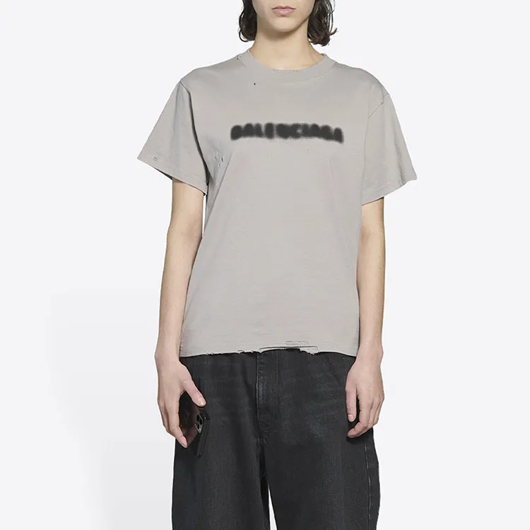 Balenciaga Blurry Logo Tee-3