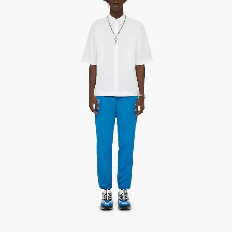 Givenchy Josh Smith Collaboration Collection Knitted Sweatpants Men Blue-2
