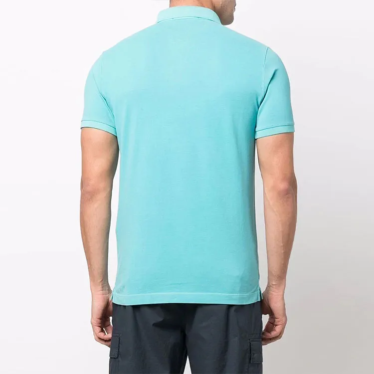 STONE ISLAND Polo Shirts Men Light Blue-2