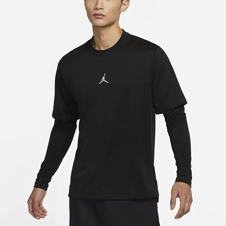 Jordan Set-in Sleeve T-Shirt Men's Black-2