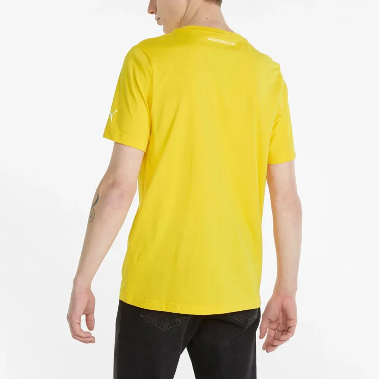PUMA T Shirts Men Yellow-2