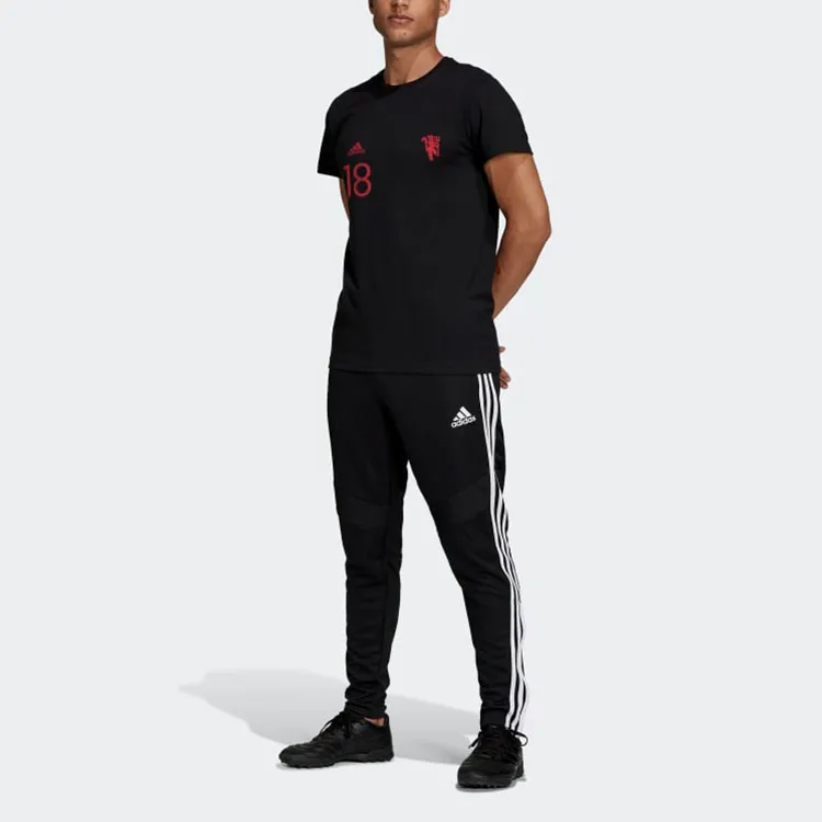 Adidas MANCHESTER UNITED THEATRE OF DREAMS Soccer Jerseys Men Black-2