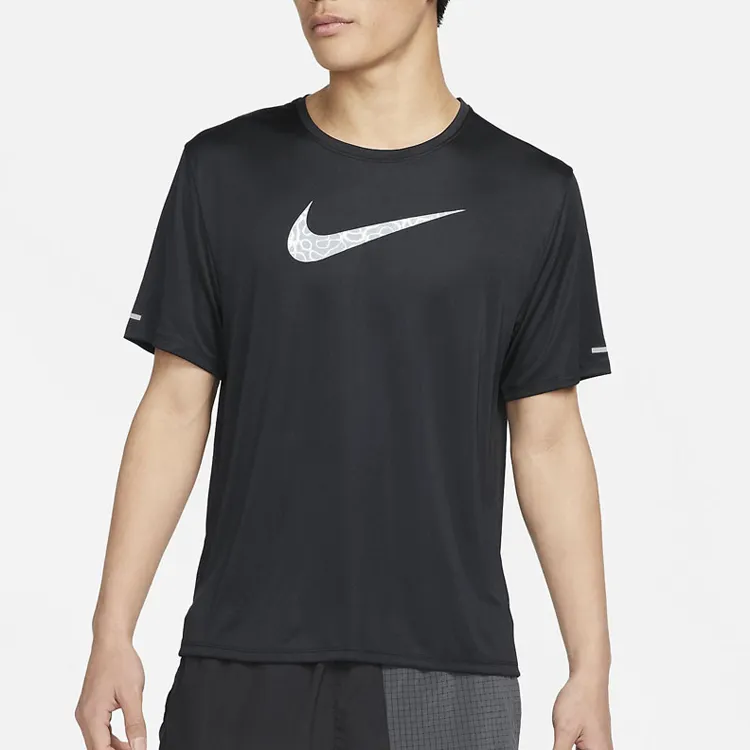 Nike T Shirts Men Black-3