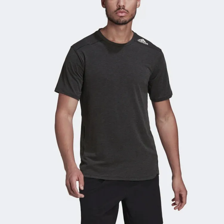 Adidas Set-in Sleeve T-Shirt Men's Black-3