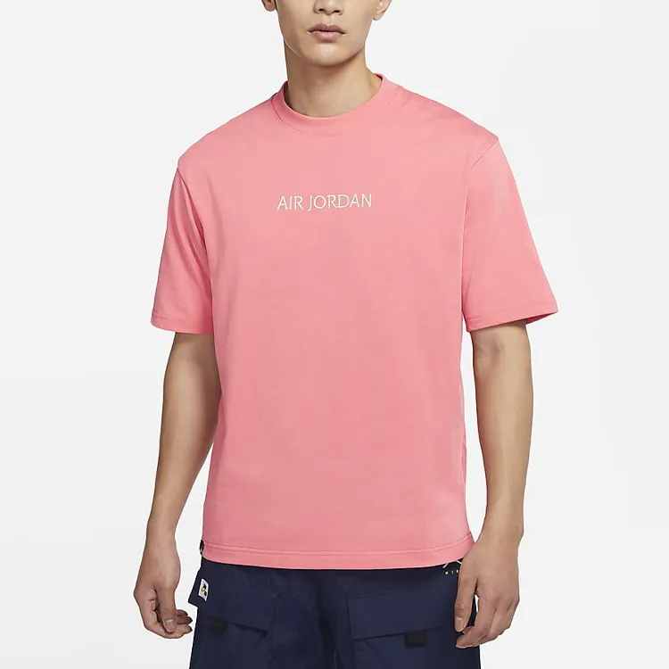 Jordan T Shirts Men Salt Pink-4