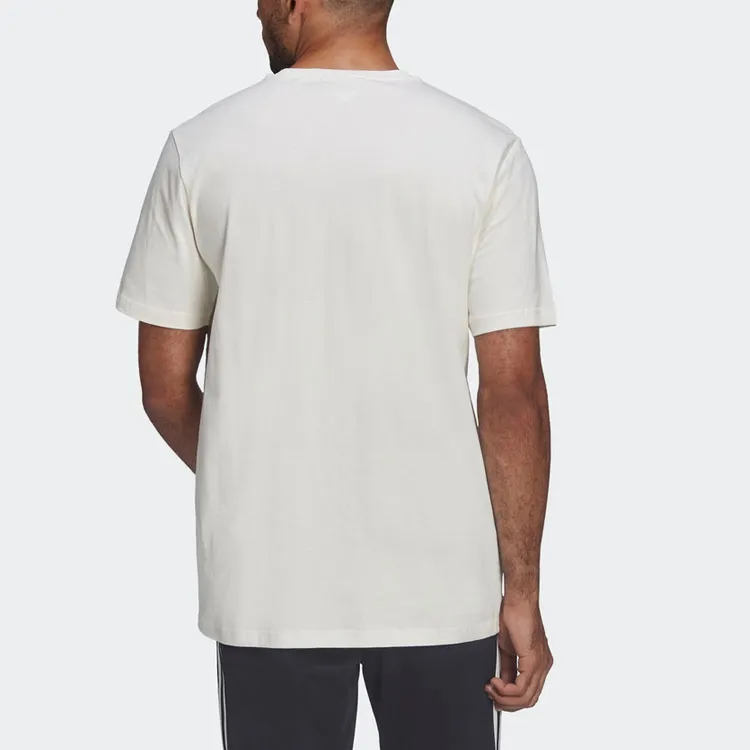 Adidas T Shirts Men White-1
