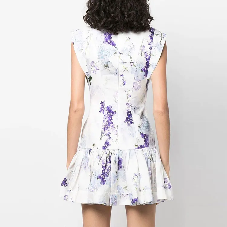 Zimmermann Sleeveless Dresses Women's White-3