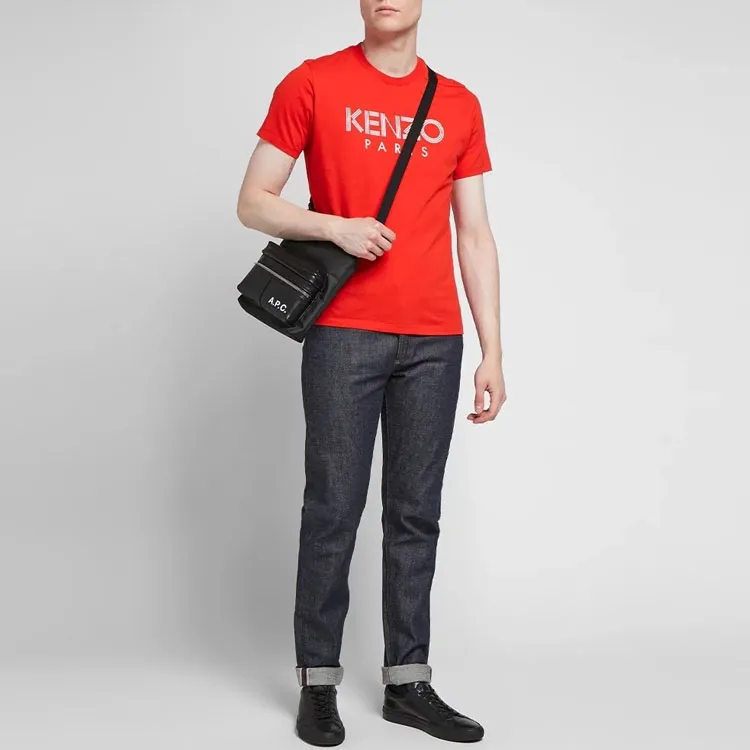 KENZO SS22 Paris Casual T-Shirt Red-1