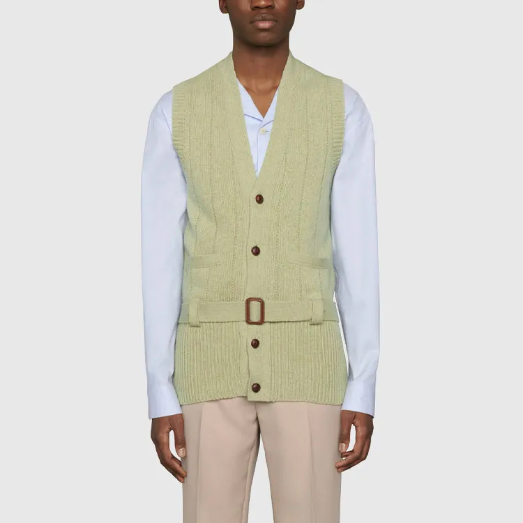 GUCCI Vests Men Green-1