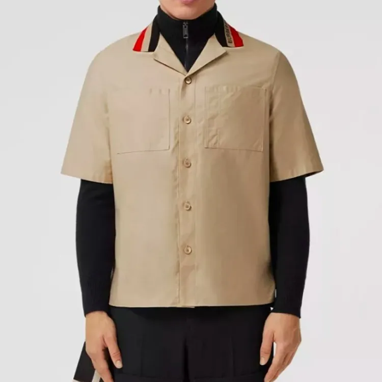 Burberry Shirts Men Ecru-2