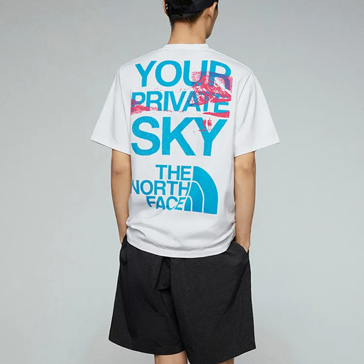 THE NORTH FACE Cang Shi One Tree Collaboration Spring And Summer Natural Journey Collection SS22 T Shirt Unisex White-4