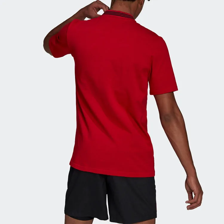 Adidas MANCHESTER UNITED THEATRE OF DREAMS Polo Shirts Men Red-3