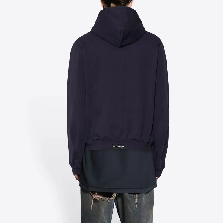 Balenciaga SS22 Sweatshirt Regular Fit Men's Black-3