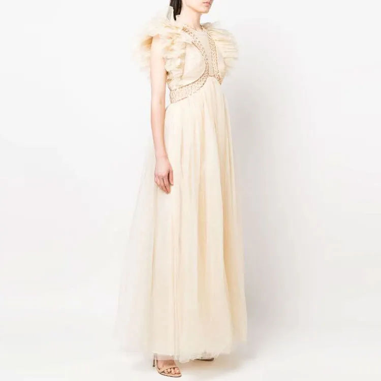 Zimmermann Sleeveless Dress Women's Nude-3