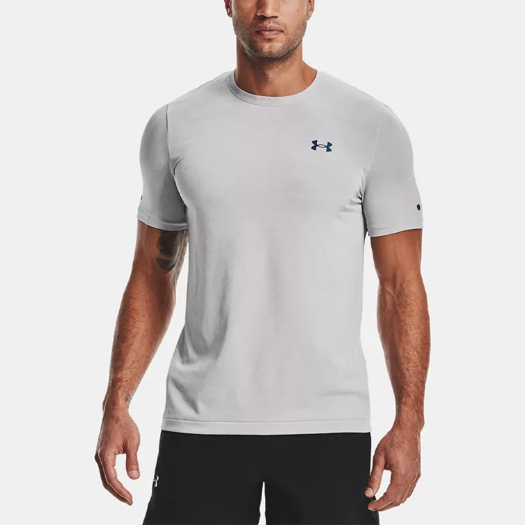 Under Armour RUSH T Shirt Men's Halo Gray-4