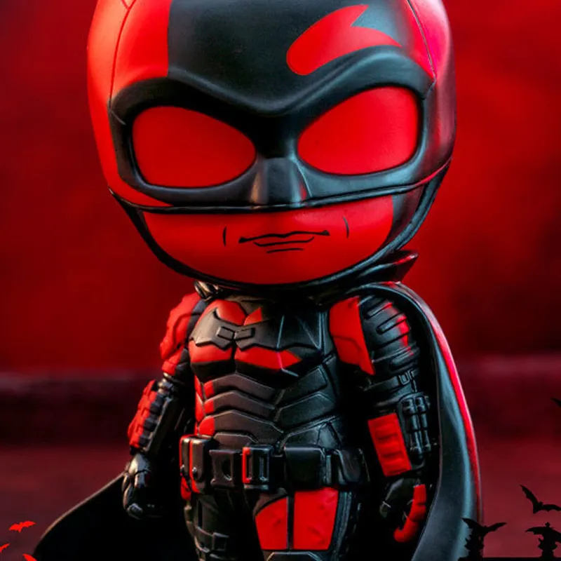 Hot Toys Batman Cosbaby 2022 Movie Comic Multicolor Edition Chibi Figures 12.5cm-2