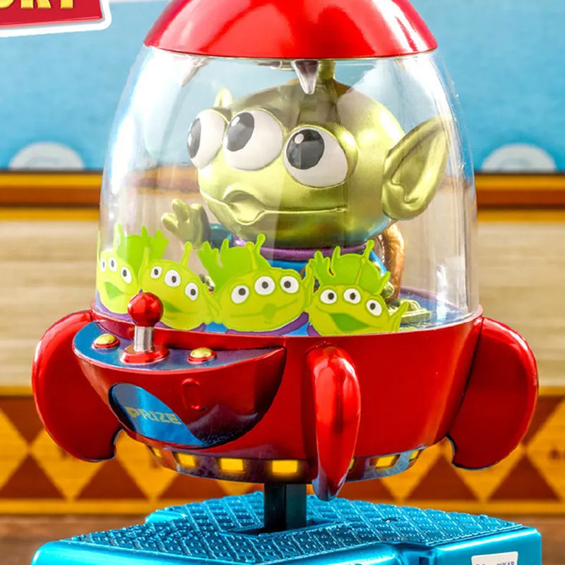 Hot Toys Alien Electric Rocking Car Collection Csrd031 Chibi Figures Special Color Version-2