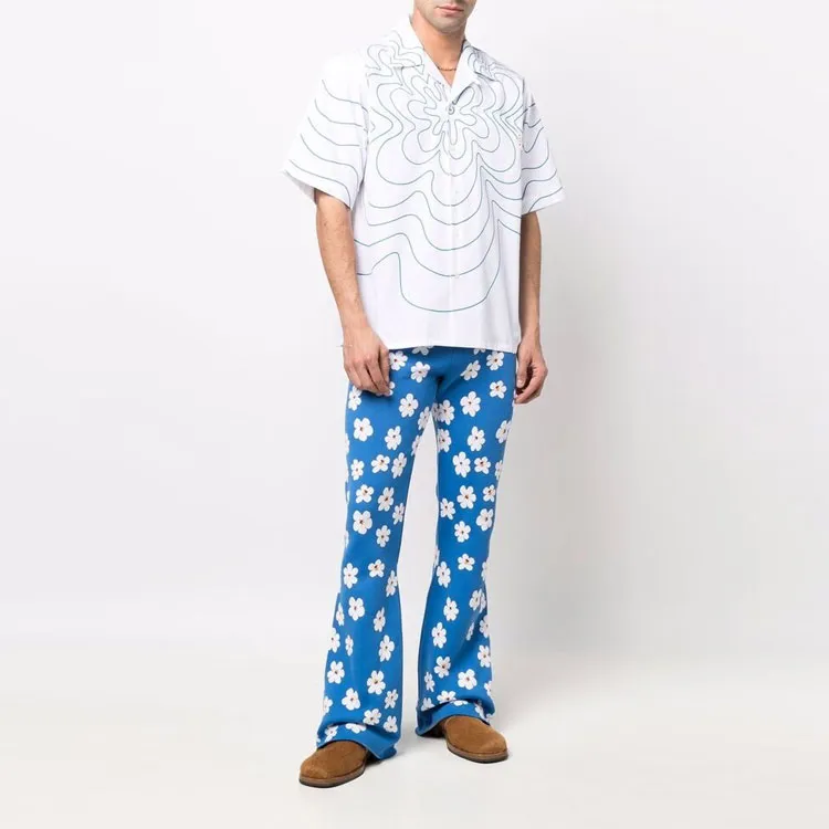 MARNI Casual Pants Men Blue-1