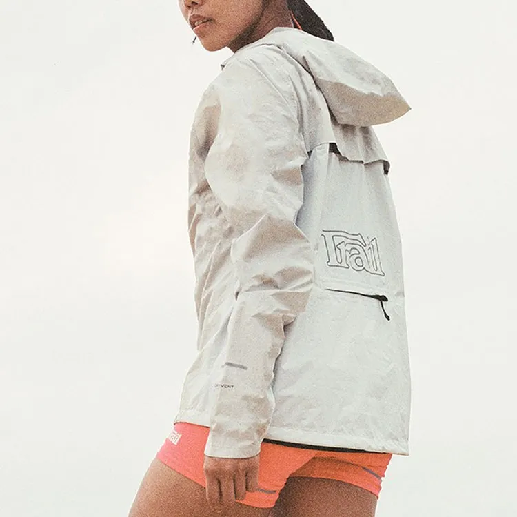 THE NORTH FACE Waterproof And Windproof Windbreaker Jacket Women's White-5