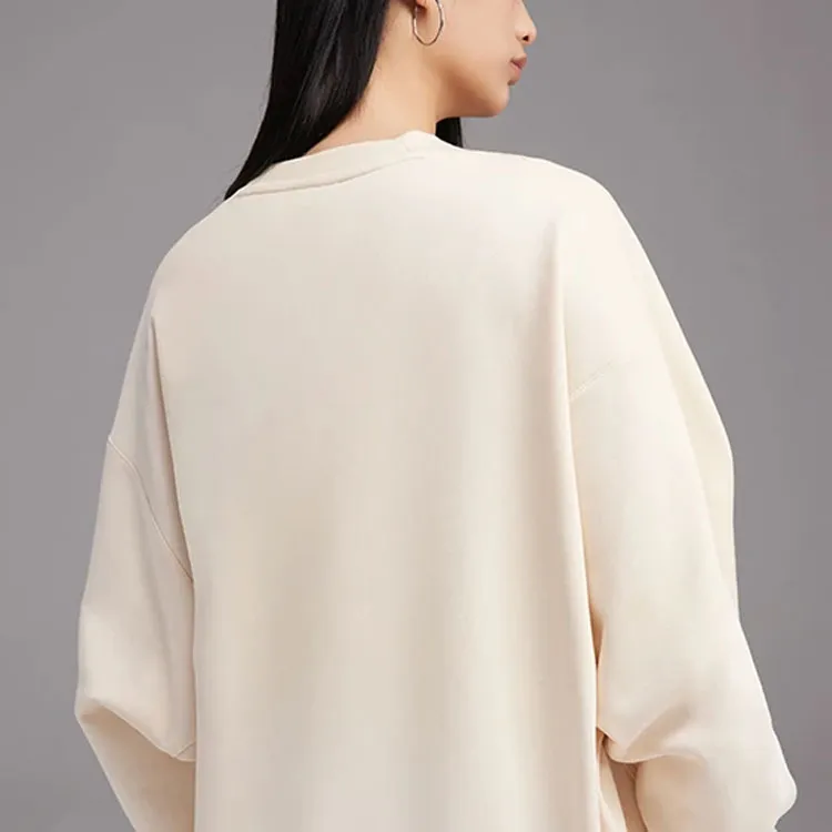 LiNing Sweatshirts Unisex Swan White-2