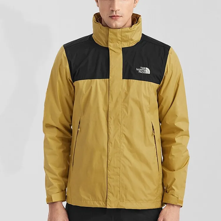 THE NORTH FACE SANGRO Water-Resistant Windproof Breathable Windbreaker Jacket Men's Turmeric-4