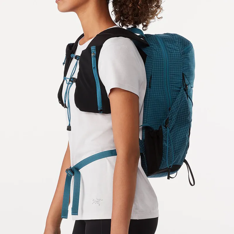 Arcteryx Nylon Backpack Regular Unisex Peacock Blue-6