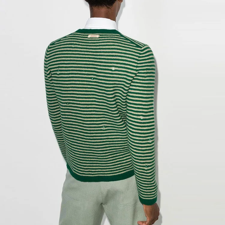 GUCCI Sweaters Men Green-2