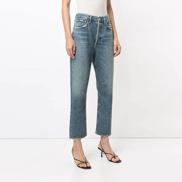 AGOLDE Riley Crop 'Frequency'-2