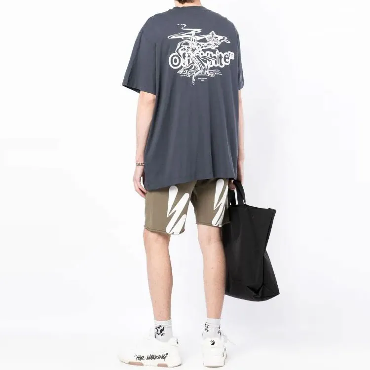 OFF WHITE Warrior Oversized T Shirt-2