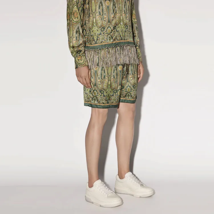 AMIRI Casual Shorts Men Green-1