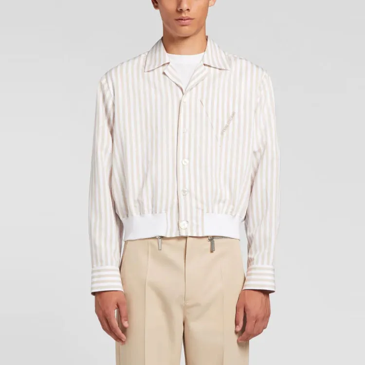 Opening Ceremony Shirts Men Beige Yellow-4