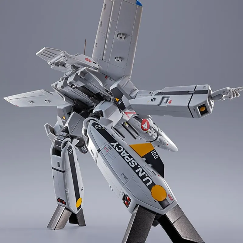 BANDAI DX Macross First Limited Edition VF 1S Valkyrie Roy Fokker Assembled Models 30cm Special Edition-2