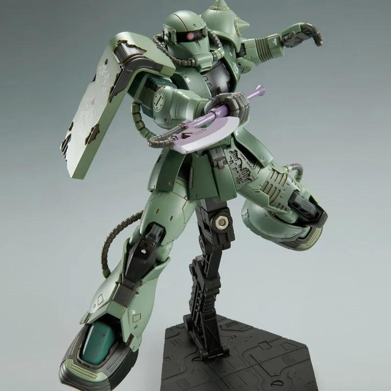 BANDAI HG 1 144 Mobile Suit Gundam Kukuru Duan's Island Duan's Custom Zaku Model Kits 13cm-2