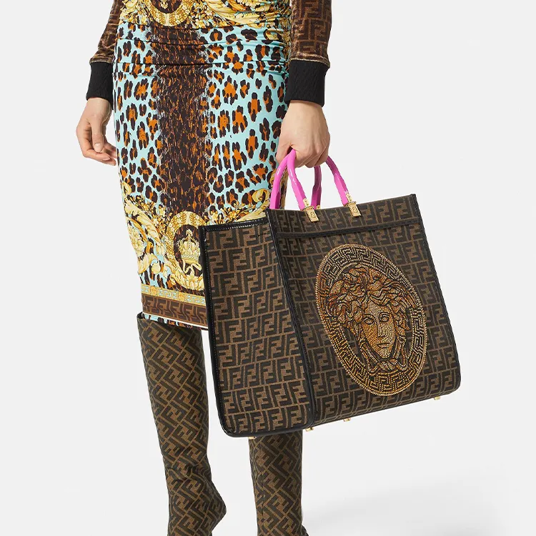 Fendi X VERSACE Handbags-3