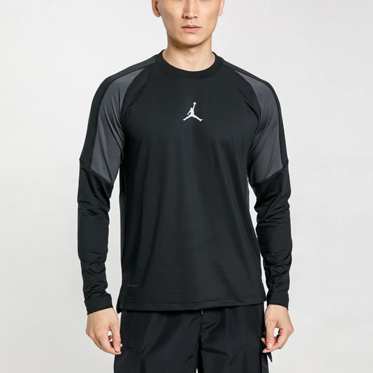 Jordan Raglan Sleeve T-Shirt Men's Black-4