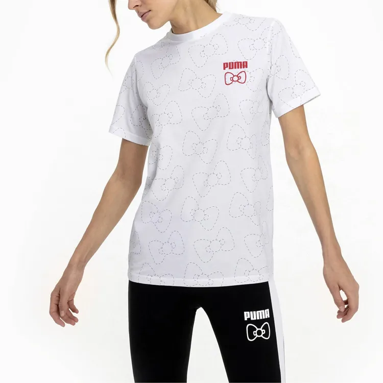 Hello Kitty X PUMA T-Shirts Women's White-2