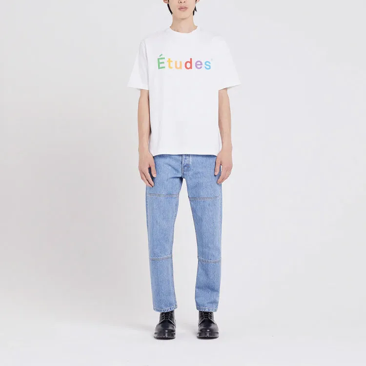 Études T Shirts Men White-1