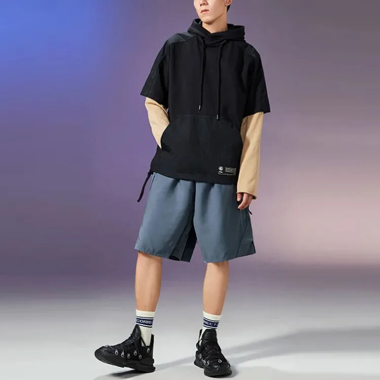 LiNing Casual Shorts Men Lime Blue-3