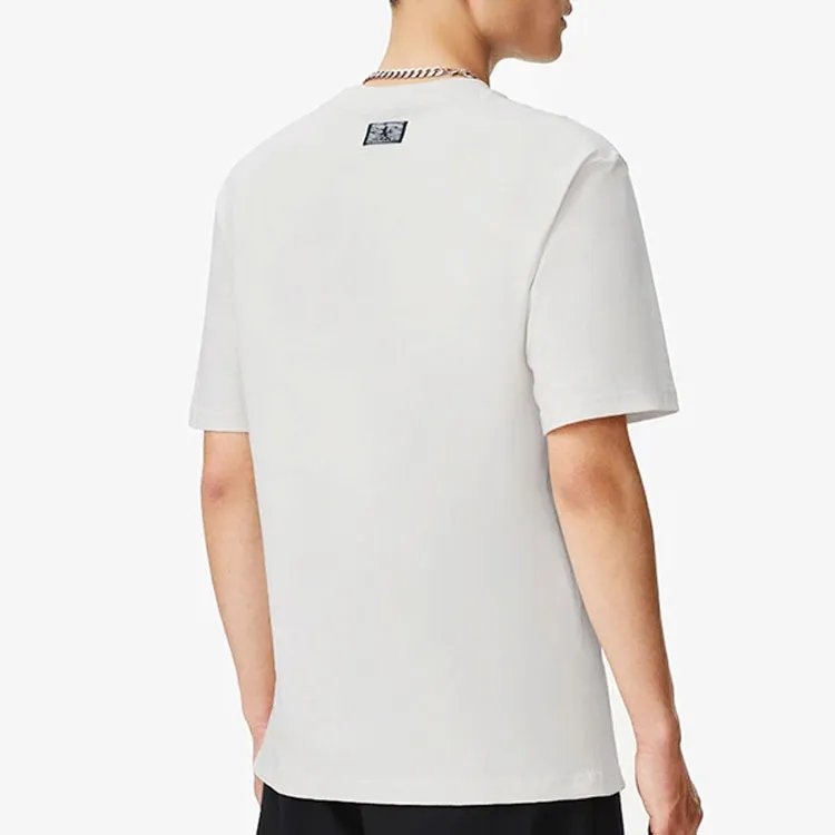 LiNing x Disney Sports Trend Series T Shirt Men's White Sand Gray-4