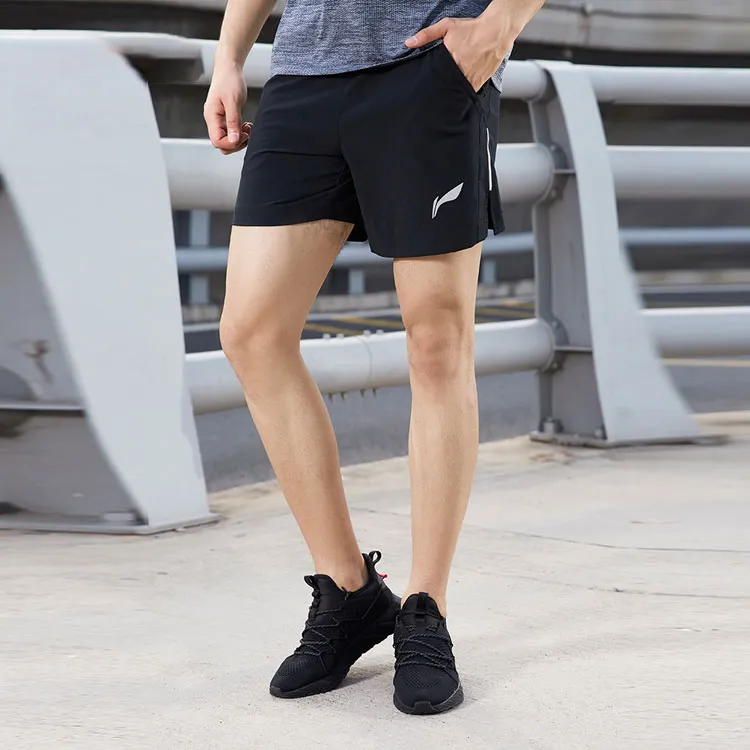 LiNing Running Collection Casual Shorts Men's Black-3