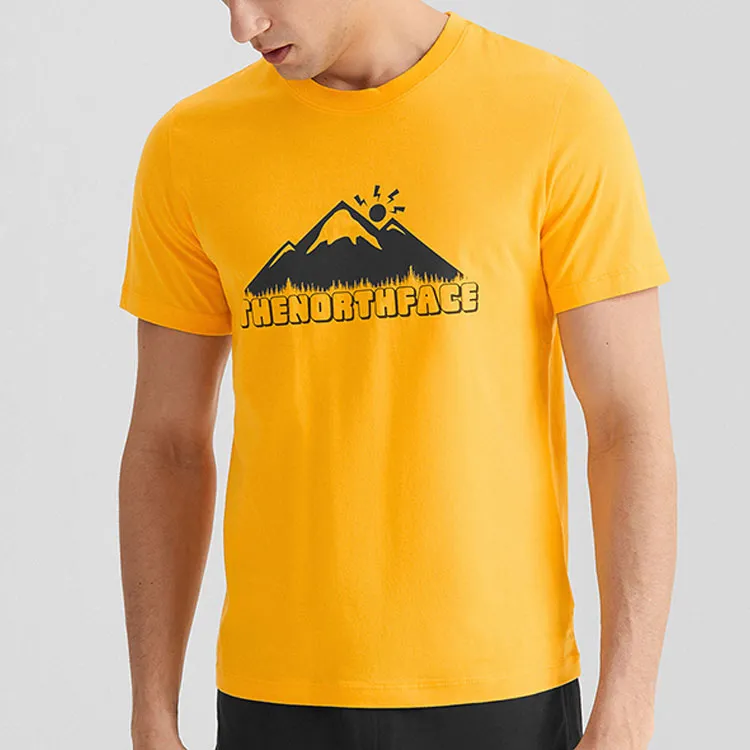 THE NORTH FACE T Shirt Unisex Yellow-3