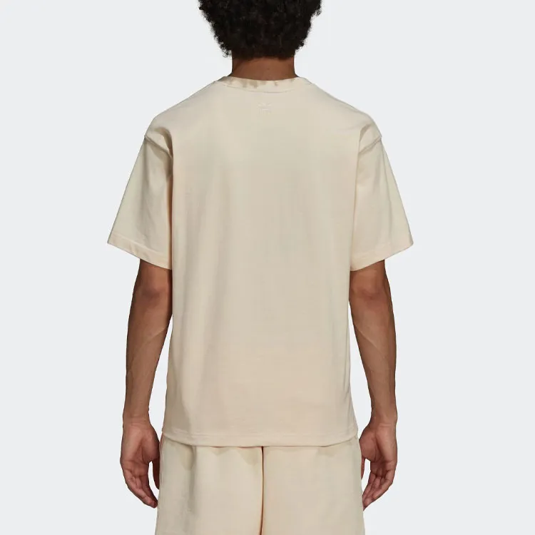 Adidas Originals x Pharrell Williams , T Shirt Unisex Light Yellow-4