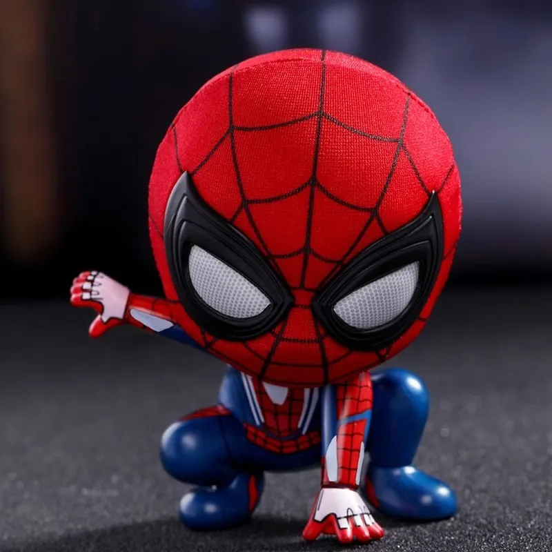 Hot Toys Spider Man Cosb514 Marvel Crouching Edition Chibi Figures 7.5cm-1
