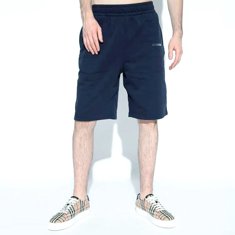 Burberry Casual Shorts Men Marine Blue-2