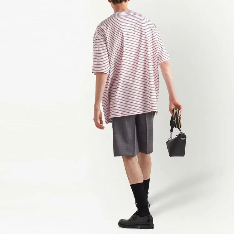 PRADA T-Shirts Men Red-2
