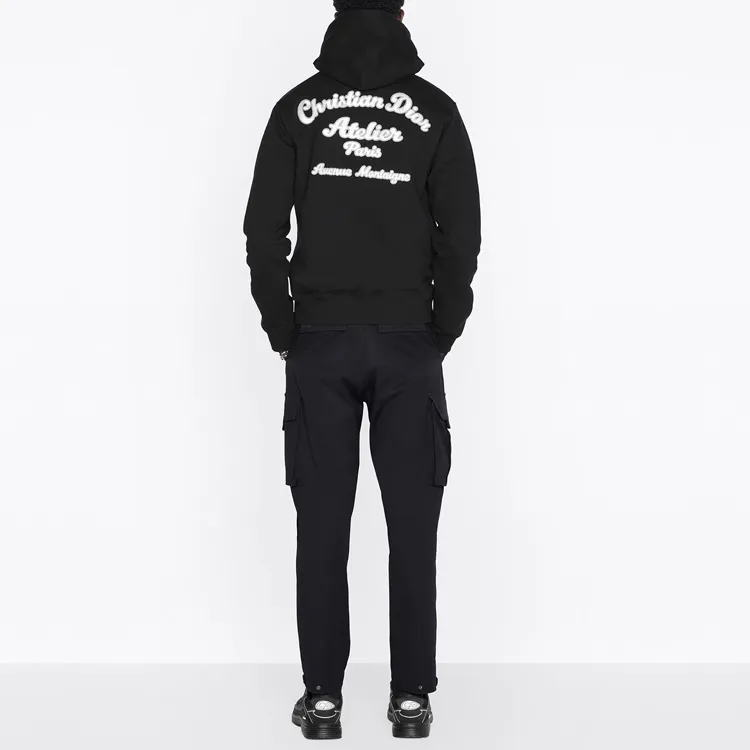 DIOR Quarterly New Products Sweatshirts Men Black-3