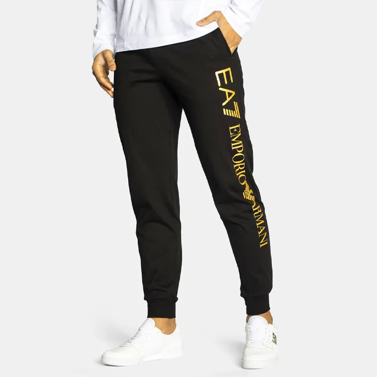 EMPORIO ARMANI Knitted Sweatpants Men Black-3